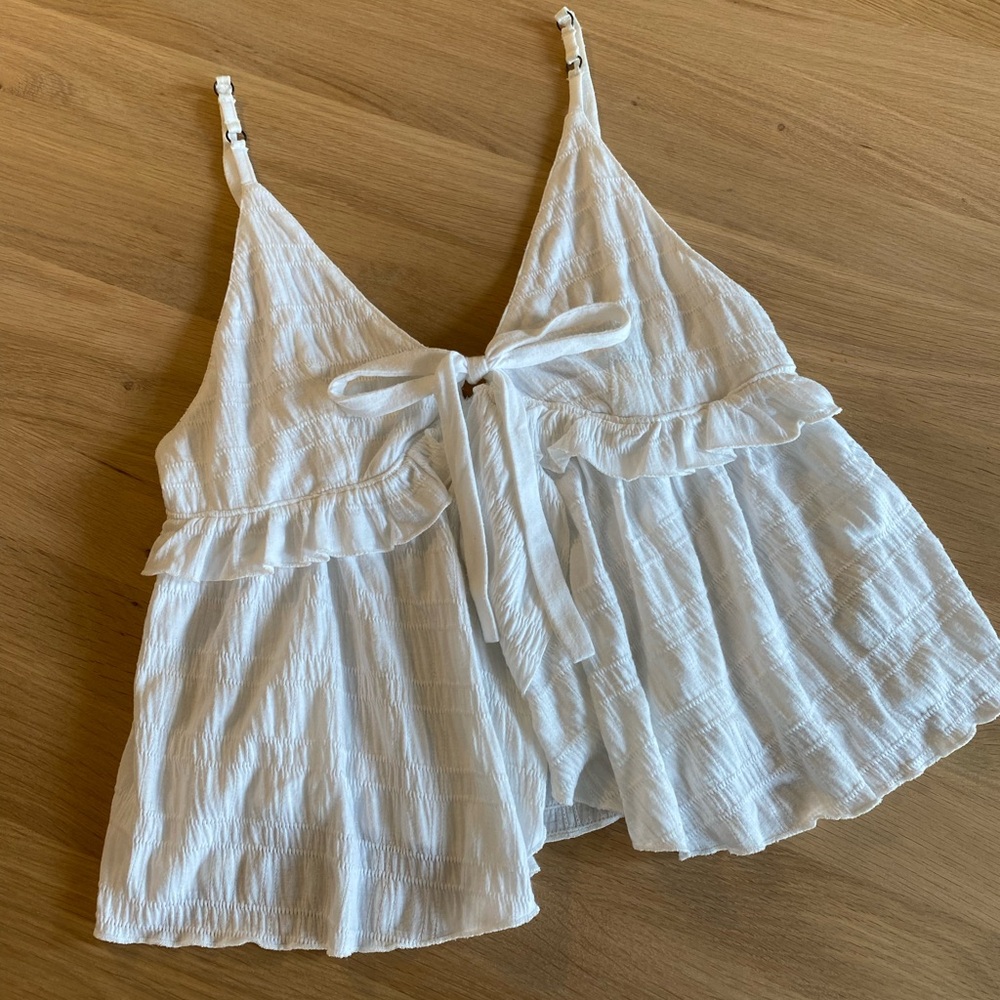 Free people white cami